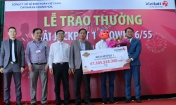 Mua xổ số hơn 2 năm, một người dân ở ĐắK Lắk trúng giải Vietlott 41,3 tỷ đồng
