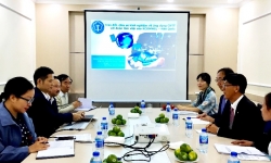 BHXH Việt Nam tiếp và làm việc với Đoàn COMWEL - Hàn Quốc