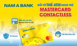 Nam A Bank Mastercard Contactless - Chạm là thanh toán