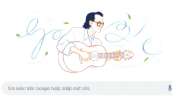 Nhạc sĩ Trịnh Công Sơn, nghệ sĩ Việt Nam đầu tiên được Google Doodles vinh danh