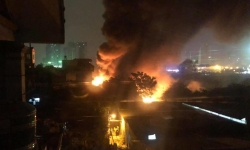 Cháy nhà xưởng ở Hà Nội, ít nhất 8 người chết và mất tích
