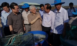 Tổng Bí thư, Chủ tịch nước Nguyễn Phú Trọng: Kiên Giang cần đẩy mạnh phát triển công nghiệp