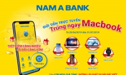 Gửi tiền trực tuyến tại Nam A Bank, trúng ngay Macbook