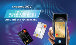 Ra mắt tính năng Samsung Pay cho thẻ quốc tế SCB Mastercard