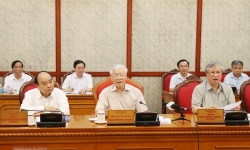 Tổng Bí thư, Chủ tịch nước Nguyễn Phú Trọng chủ trì họp quyết định nhân sự thuộc diện Bộ Chính trị quản lý