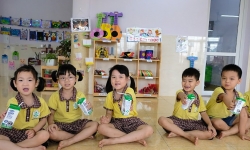 Hơn 1 triệu trẻ mẫu giáo, học sinh tiểu học toàn TP.Hà Nội tham gia chương trình Sữa học đường, đạt tỷ lệ 87,7%