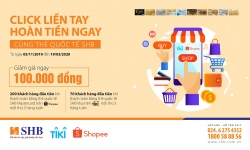 SHB tặng ngàn ưu đãi chủ thẻ quốc tế SHB khi mua sắm trên Shopee và Tiki