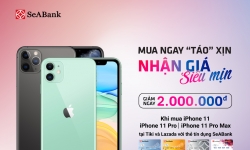 Mua Iphone với giá siêu ưu đãi trên Tiki, Lazada bằng thẻ SeABank