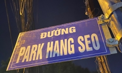 TP.HCM gỡ biển tên đường Park Hang Seo