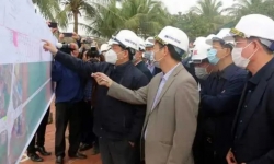 Bộ trưởng Nguyễn Văn Thể: Cầu Cửa Hội bắc qua sông Lam phải hoàn thành trước tháng 10