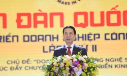 Bộ trưởng Nguyễn Mạnh Hùng: Không Make in Vietnam, không thể ra thế giới