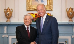 Tổng bí thư, Chủ tịch nước Nguyễn Phú Trọng và Thủ tướng Nguyễn Xuân Phúc gửi điện mừng Tổng thống Joe Biden