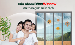 Nâng niu tầm nhìn vô giá của căn hộ với cửa nhôm BössWindow Made in Vietnam