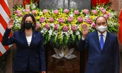 Nữ Phó tổng thống Mỹ đề xuất nâng quan hệ Việt - Mỹ lên đối tác chiến lược