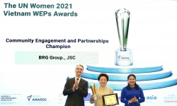 Tập đoàn BRG được vinh danh tại Giải thưởng Trao quyền cho phụ nữ (WEPs 2021)