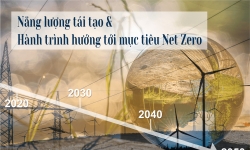 Năng lượng tái tạo và hành trình hướng tới mục tiêu 'net zero'