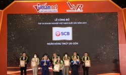 SCB vinh dự vào Top 50 Doanh nghiệp xuất sắc nhất Việt Nam năm 2021