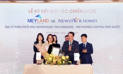 Ký kết đại lý phân phối chiến lược 'phố Hàn Quốc' The Koradise Meyhomes Capital Phú Quốc