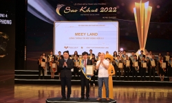 Tập đoàn Meey Land chính thức được vinh danh tại Lễ công bố và Trao giải thưởng Sao Khuê 2022