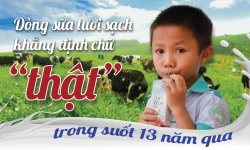 Dòng sữa tươi sạch khẳng định chữ 'thật' trong suốt 13 năm qua