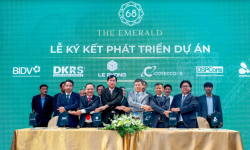 Lê Phong và các đối tác ký kết phát triển dự án căn hộ cao cấp The Emerald 68