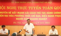 Chủ tịch Hà Nội Trần Sỹ Thanh: Cải cách hành chính dù hiện đại hoá đến đâu thì mấu chốt vẫn là con người