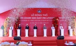 Động thổ dự án pin LFP 6.000 tỷ của Vingroup ở Hà Tĩnh