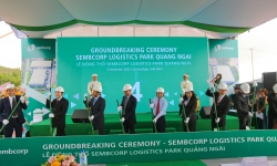 Tập đoàn Sembcorp khởi công trung tâm kho vận đầu tiên tại miền Trung