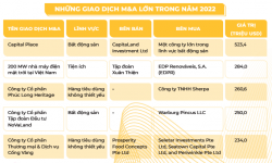 Thị trường M&A năm 2022, triển vọng năm 2023