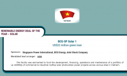 The Asset vinh danh thương vụ giải ngân 31,5 triệu USD cho BCG – SP Solar 1