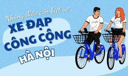 Bản đồ các điểm cho thuê xe đạp công cộng mới khai trương ở Hà Nội