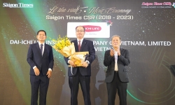 Dai-ichi Life Việt Nam đạt danh hiệu 'Doanh nghiệp Vì Cộng đồng - Saigon Times CSR' trong 5 năm liên tiếp