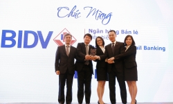 BIDV - Ngân hàng đầu tiên đạt giải “Ngân hàng bán lẻ tiêu biểu”  3 năm liên tiếp