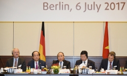 Thủ tướng Nguyễn Xuân Phúc đối thoại với các doanh nghiệp Đức