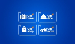 VIB cùng hơn 150 thương hiệu lớn ưu đãi đến 40% cho chủ thẻ tín dụng  