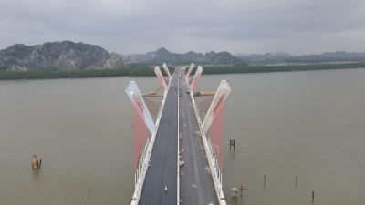 Cầu Bến Rừng gần 2.000 tỷ đồng dự kiến hoàn thành trong tháng 6