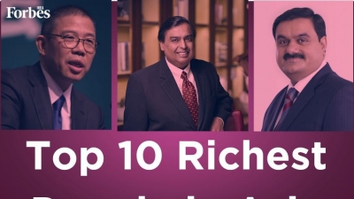 Top 10 người giàu nhất châu Á