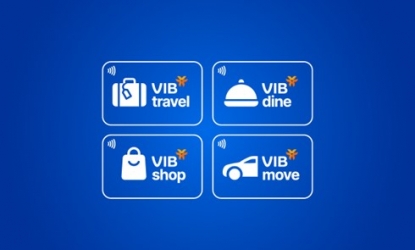 VIB cùng hơn 150 thương hiệu lớn ưu đãi đến 40% cho chủ thẻ tín dụng  