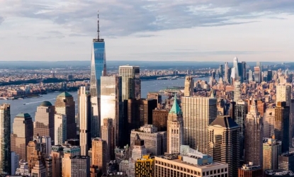 New York đứng đầu danh sách 50 thành phố giàu nhất thế giới