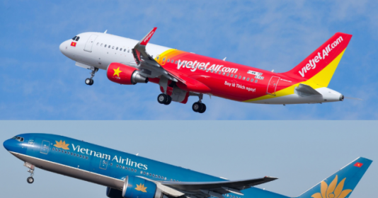 Năm 2017 Vietnam Airlines lấy gì để đọ Vietjet Air