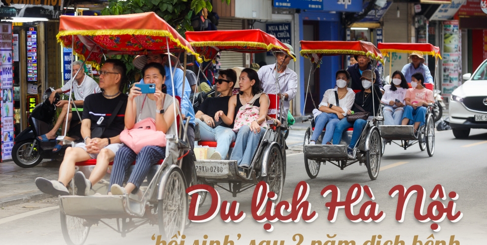 Du lịch Hà Nội 'hồi sinh' sau 2 năm dịch bệnh