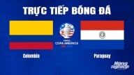 Trực tiếp Colombia vs Paraguay tại Copa America trên K+ SPORT 1 hôm nay 25/6/2024