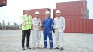 Hãng cho thuê container hàng đầu thế giới nhận lô sản phẩm đầu tiên từ Hòa Phát