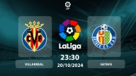 Nhận định, trực tiếp Villarreal vs Getafe, La Liga, 23h30 hôm nay 20/10/2024