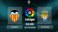 Nhận định, trực tiếp Valencia vs Las Palmas, La Liga, 02h00 hôm nay 22/10/2024