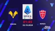 Nhận định, trực tiếp Verona vs Monza, Serie A, 01h45 hôm nay 22/10/2024