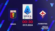 Nhận định, trực tiếp Genoa vs Fiorentina, Serie A, 00h30 hôm nay 1/11/2024