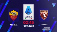 Nhận định, trực tiếp AS Roma vs Torino, Serie A, 02h45 hôm nay 1/11/2024