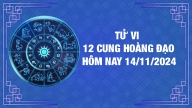 Tử vi 12 cung hoàng đạo hôm nay Thứ 5 ngày 14/11/2024