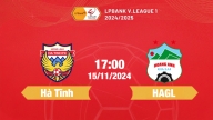 FPTPlay Trực tiếp bóng đá Hà Tĩnh vs HAGL, 17h hôm nay 15/11/2024